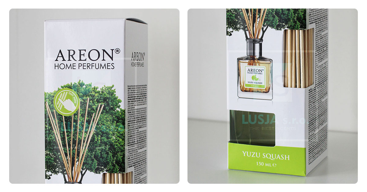 Aróma difuzér Areon Home Perfume Sticks 150 ml – vôňa Yuzu Squash