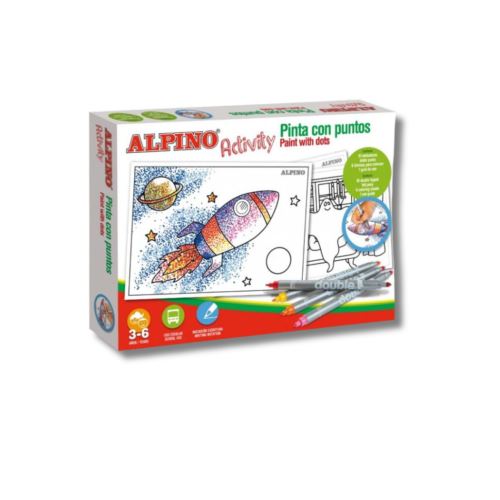 ALPINO Activity maľovanie s bodkami