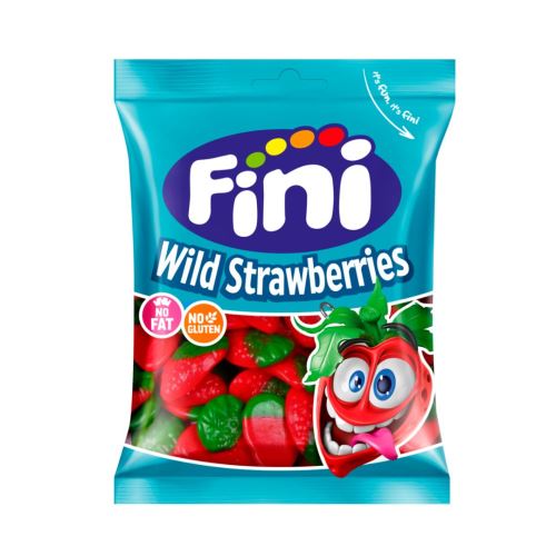 FINI Wild Strawberries Jelly Strawberries 90g