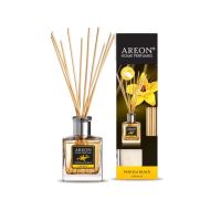 Aroma Diffusor Areon Home Parfüm Sticks 150 ml - Duft Vanille Schwarz