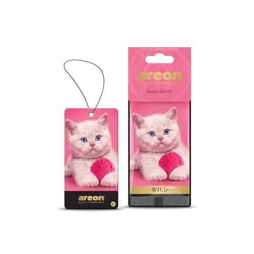 Areon Wild Air Freshener - Sweet Kitty Scent