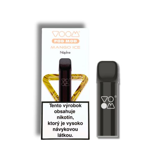 Refill for electronic cigarette VOOM POD MOD 1x1000 - Mango Ice 2ml (20mg)