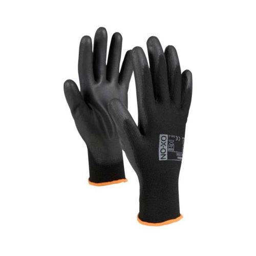 Arbeitshandschuhe OX-ON Flexible Basic 1000, schwarz, Größe XXL (11)