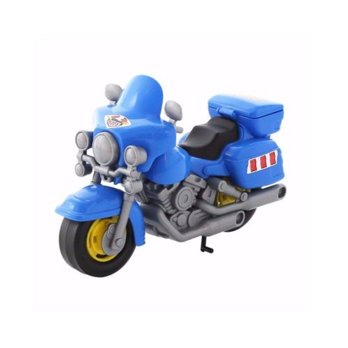 Kunststoff-Harley-Motorrad,,Chopper,,blau