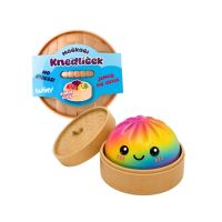 Anti-Stress-Kugel, Regenbogenfarben, 9 cm