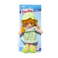 Singende Stoffpuppe DOROTKA, 40 cm – grün (1)