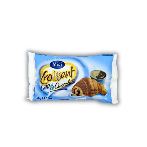 MIDI-Croissant mit Schokoladen-Milch-Füllung 50g (1)