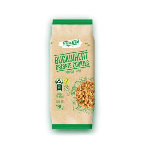 FRANK&OLI COOKIE-Mohnkekse mit Kürbiskernen, Apfel und Zimt 120g