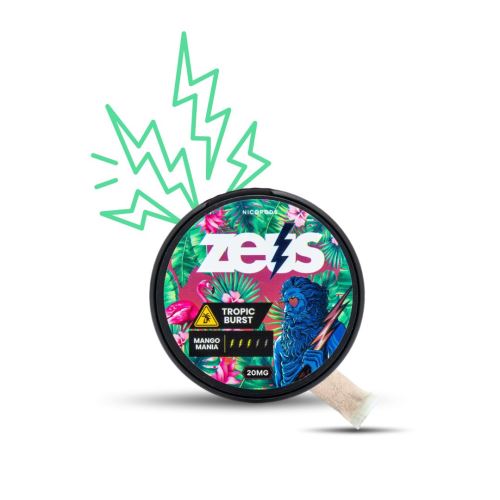 ZEUS Tropic Burst 20mg nicotine sachets