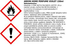 Aroma Diffusor Areon Home Parfüm Sticks 150 ml - Duft Violett (1)