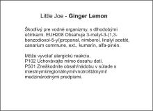 Osviežovač Little Joe 3D Metallic - vôňa Ginger Lemon (1)