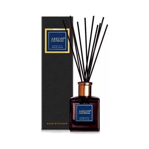 Aroma Diffusor Areon Home Parfümstäbchen 150 ml - Duft Verano Azul, Premium Edition