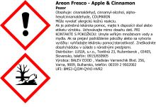 Osviežovač vzduchu Areon Fresco – vôňa Apple &amp Cinnamon, 4ml (1)
