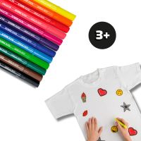 ALPINO Color Experience TEXTILE MARKER Textilmarker 10Stück (1)