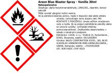 Areon Blue Blaster Spray Lufterfrischer 30 ml – Duftnote Vanilla (4)