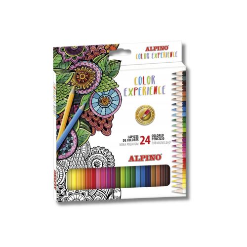 ALPINO Pack of 24 Premium Color Experience Pencils
