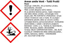 Areon Smile Vent Air Freshener - Tutti Frutti Scent (3)