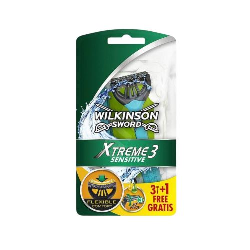 Wilkinson Xtreme 3 sensitive Rasierer (3+1 Stück)