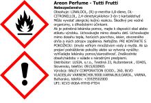Areon Car Perfume – Duftnote „Tutti Frutti“, 35 ml (1)