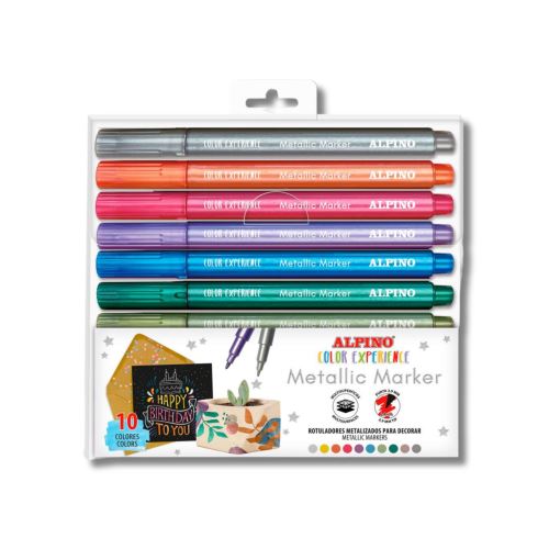 ALPINO Color Experience METALLIC MARKER 10 Stück