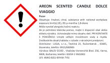 Areon Duftkerze, Duftrichtung Dolce Viaggio, 120g