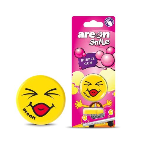 Areon Smile Vent Air Freshener - Bubble Gum Scent