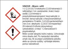 Náplň do osviežovača vzduchu VINOVE – vôňa Miami (1)