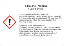 Osviežovač Little Joe 3D - I love Slovakia, vôňa Vanilla (3)