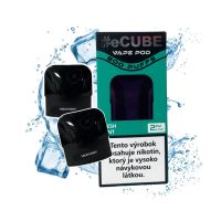 Náplň do elektronickej cigarety #eCUBE 2x 800 PUFFS - Fresh Mint 20mg