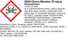 ZEUS Cherry Blossom 20mg nicotine sachets (4)