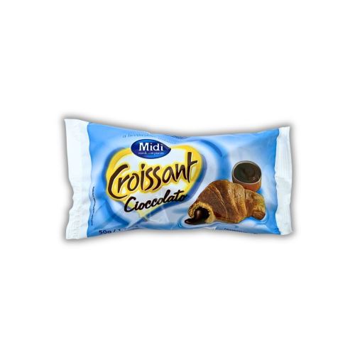 MIDI croissant s čokoládovou plnkou 50g (2)