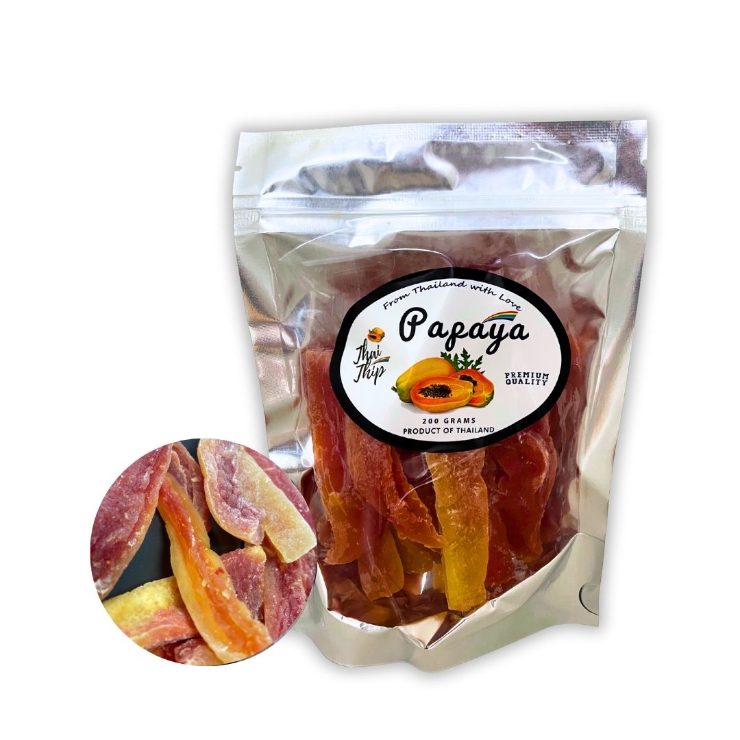 Papája sušená 200 g - Thai Thip Papája sušená 200 g - Thai Thip