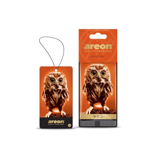 Osviežovač vzduchu Areon Wild - vôňa Agent Owl