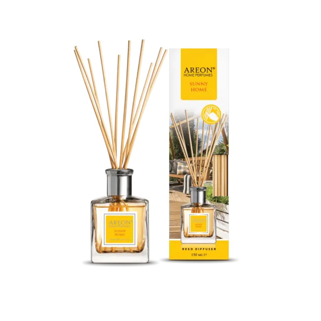 Aróma difuzér Areon Home Perfume Sticks 150 ml – vôňa Sunny Home Aróma difuzér Areon Home Perfume Sticks 150 ml – vôňa Sunny Home