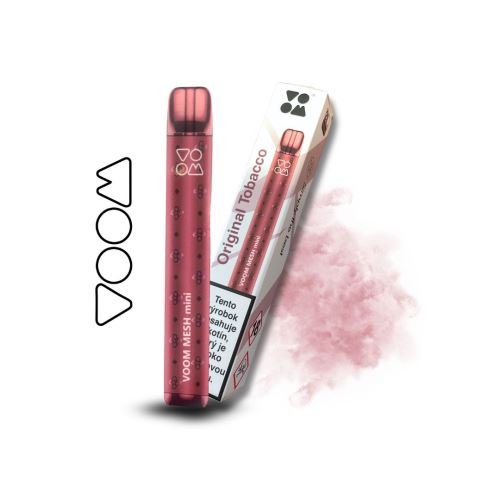Elektronická cigareta VOOM MESH mini - Original Tobacco  800 potiahnutí 20mg