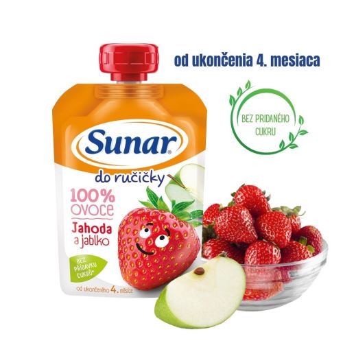 Sunar Do ručičky - Erdbeere 100g