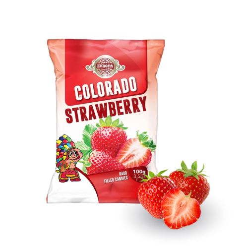 COLORADO strawberry flavoured fouquettes 100g