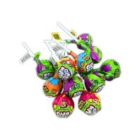 Lollipop with extra sour flavour with chewing gum 100 x 15g (1)
