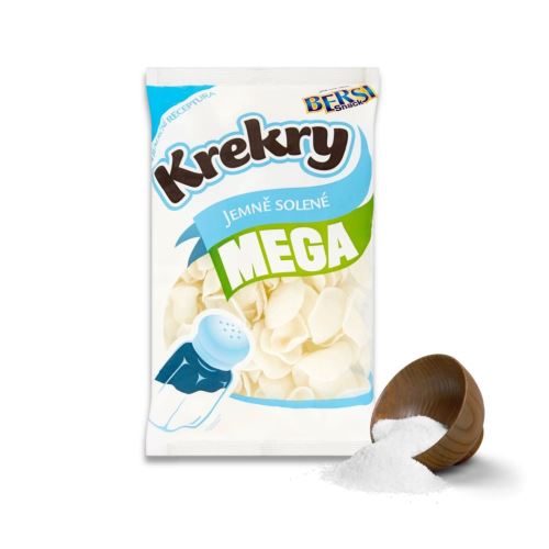 BERSI SNACK - Lightly salted crackers MEGA 130g