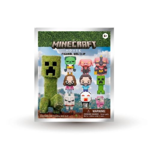Pendant Minecraft 3D - mystery bag