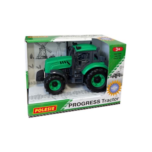 Fortschritt Traktor auf Schwungrad grün