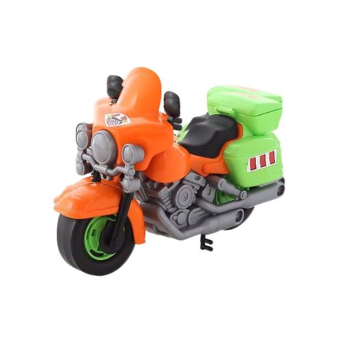 Motorka plastová Harley ,,Chopper,, oranžová