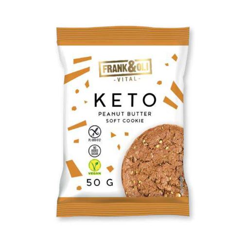 FRANK&OLI KETO COOKIE 50g - Keto-Kekse mit Erdnussbutter