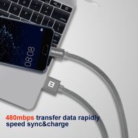 Datenkabel Swissten Textil USB/USB-C 1.2m schwarz (2)