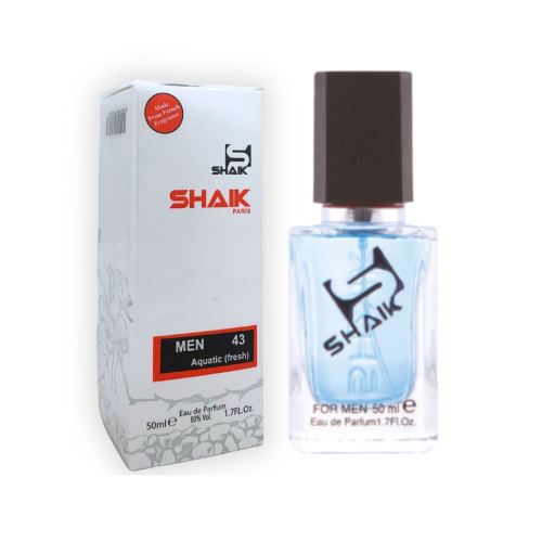 SHAIK 43 Eau de Parfum für Männer inspiriert von DAVIDOFF Cool Water 50ml