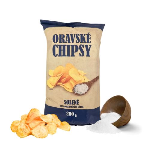 Orava chips salted 200 g