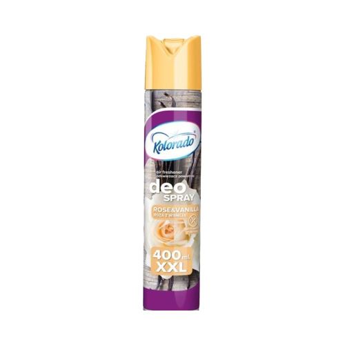 Spray air freshener Colorado Deo Spray - scent Rose & Vanilla, 400 ml