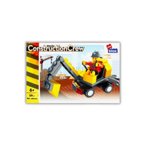 Stavebnica ConstructionCrew bager s nakladačom 6+