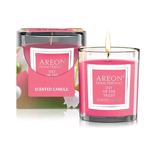 Areon scented candle, scent Lily Of The Valley, 120g (1)