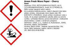 Osviežovač vzduchu Areon Fresh Wave Paper - vôňa Cherry (1)
